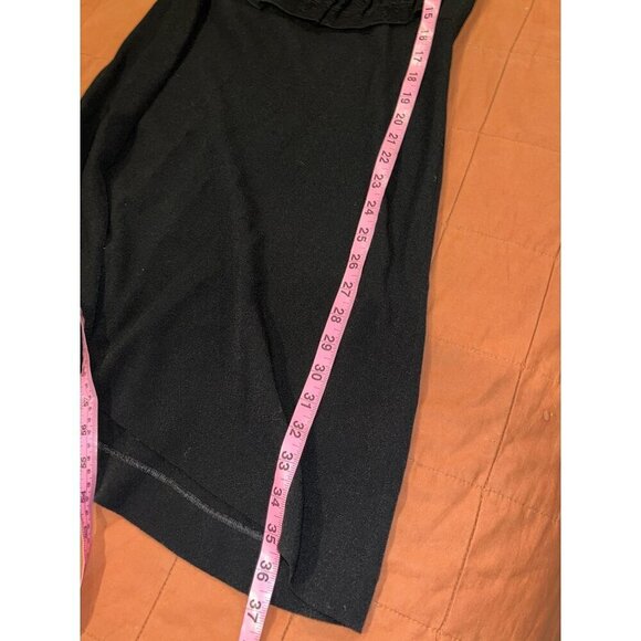 Sandro Paris Black Lace Front Sleeveless Mini  Dress Size Small Womens - Picture 4 of 11